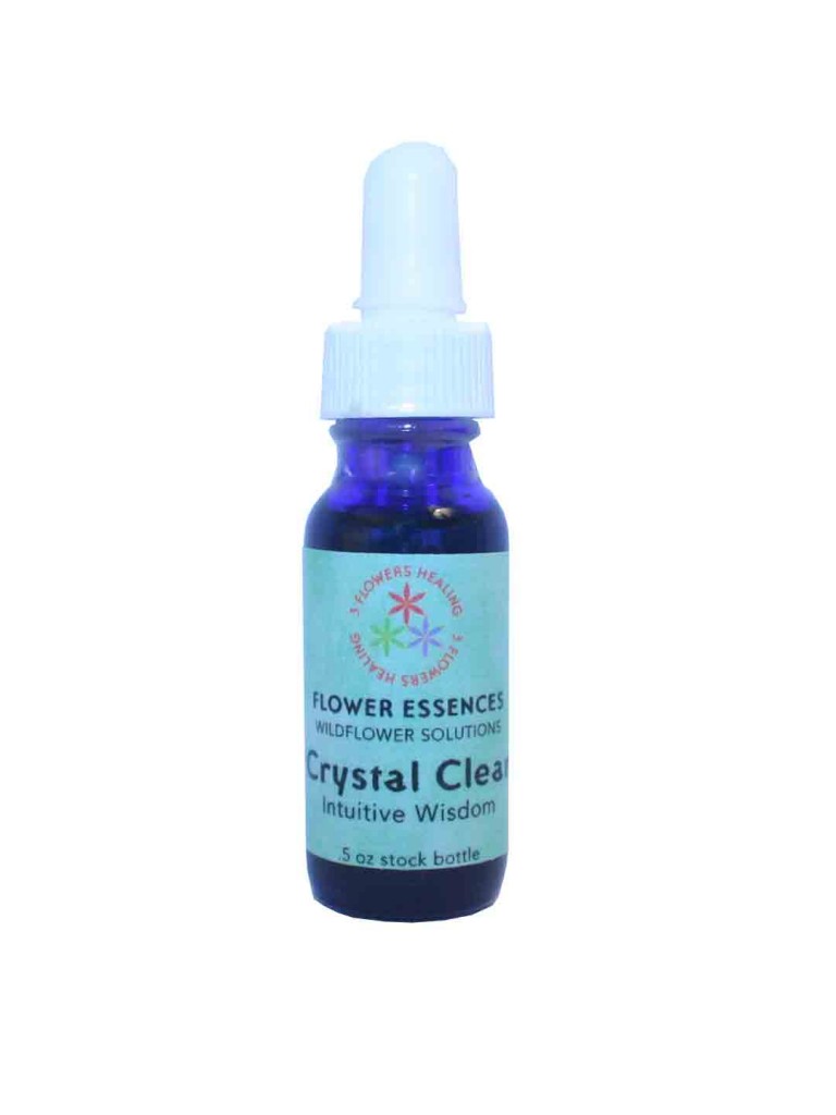 Crystal Clear Flower Essence Formula 3 Flowers Healing